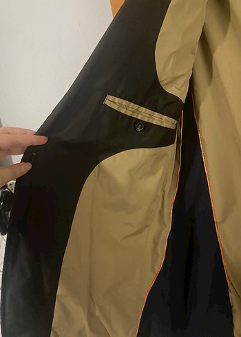 Kahverengi Düğmeli Erkek Ceket - Görsel 5