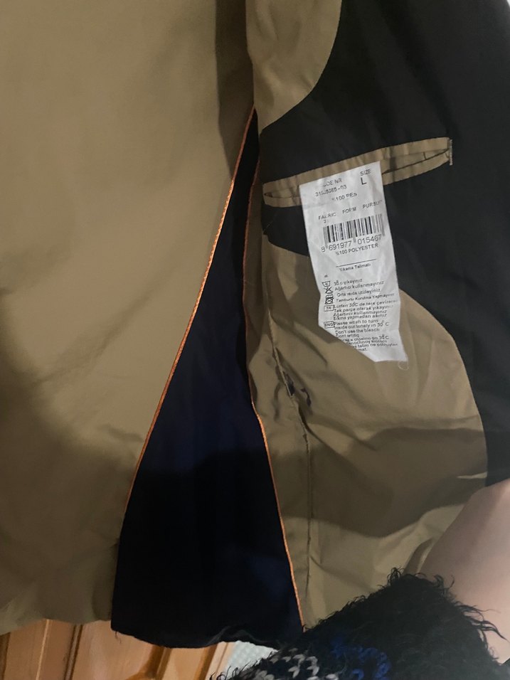 Kahverengi Düğmeli Erkek Ceket - Görsel 4