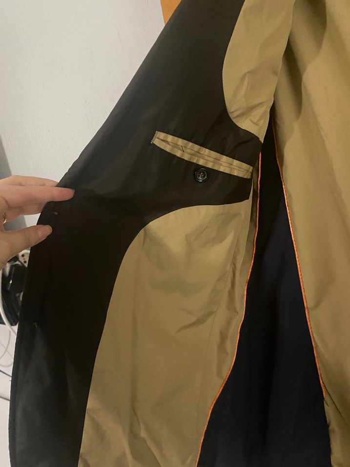 Kahverengi Düğmeli Erkek Ceket - Görsel 5