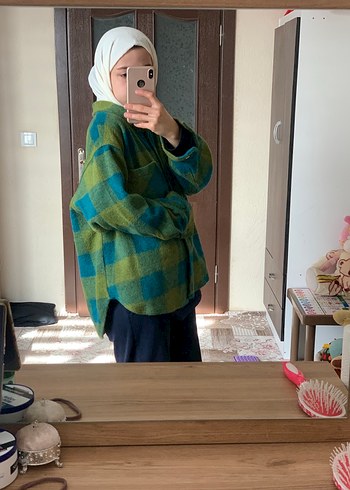 Kadın Camel Renkli Düğmeli Midi Ceket - Görsel 3