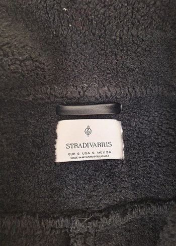 Siyah Kürklü Deri Biker Ceket - Görsel 3