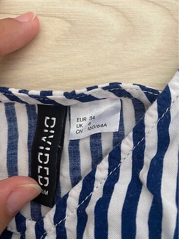 kısa çizgili tulum - Görsel 2