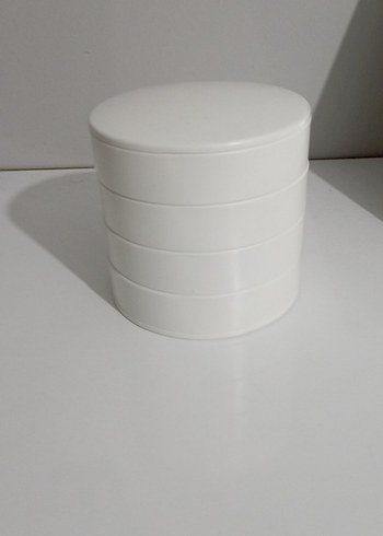 Beyaz Döner Makyaj Organizeri - Görsel 2