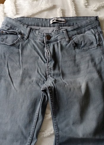 Gri Normal Boy Erkek Denim Pantolon - Görsel 2