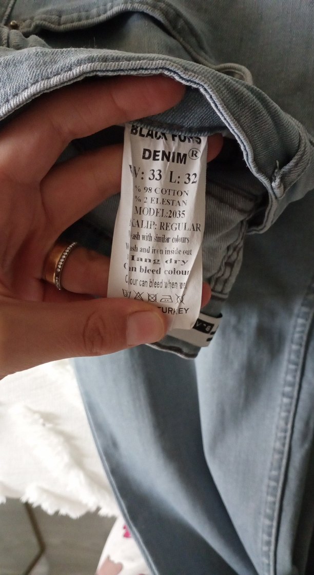 Gri Normal Boy Erkek Denim Pantolon - Görsel 5
