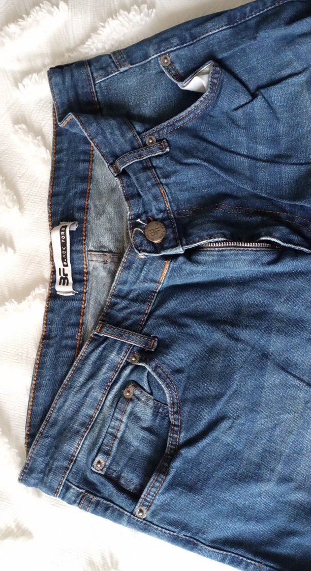 Lacivert Regular Kesim  Erkek Kot Pantolon - Görsel 2