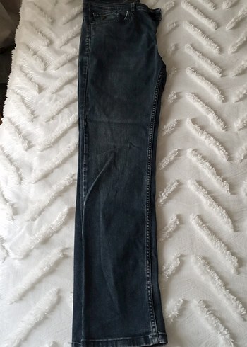 Gri Erkek Denim Normal Boy Pantolon - Görsel 5