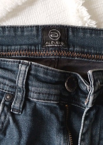 Gri Erkek Denim Normal Boy Pantolon - Görsel 3