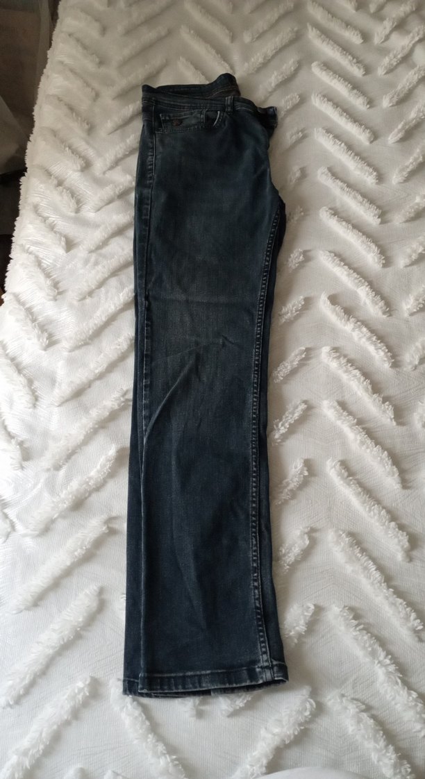 Gri Erkek Denim Normal Boy Pantolon - Görsel 5