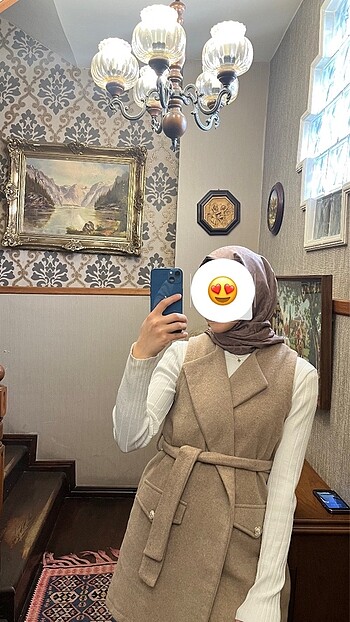 Kaşe Yelek Takım