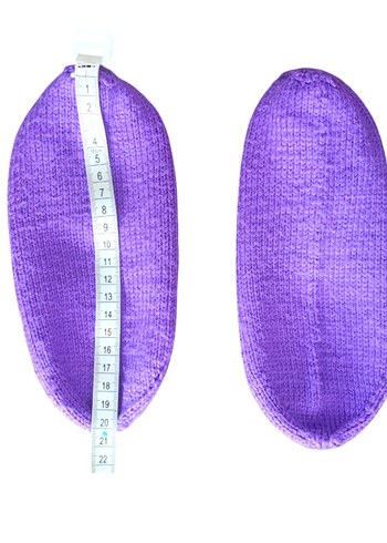 Nakışlı Mor Patik Çetik - Görsel 4