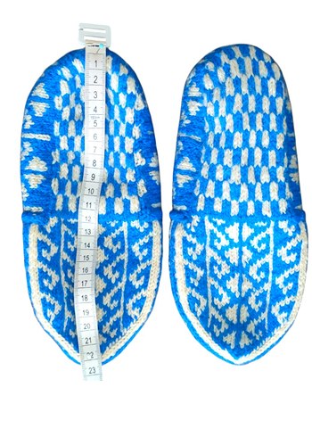 Geleneksel Çeyizlik El Örgüsü Patik - Görsel 4