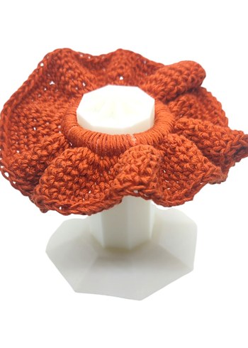 Örgü Bohem Kadın Saç Tokası - Görsel 2