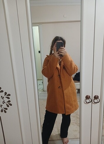 m Beden Sıfır Ayarında Kaşe Kaban