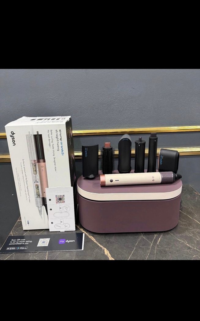 Dyson Airwrap Saç Şekillendirici Set Bordo - Görsel 4