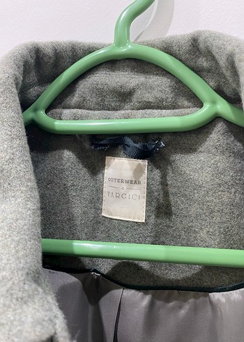 Yargıcı Yün Yeşil Palto - Görsel 4