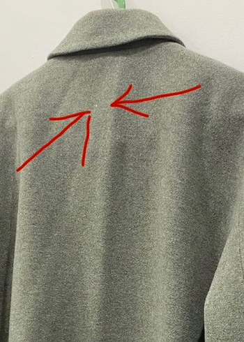 Yargıcı Yün Yeşil Palto - Görsel 6