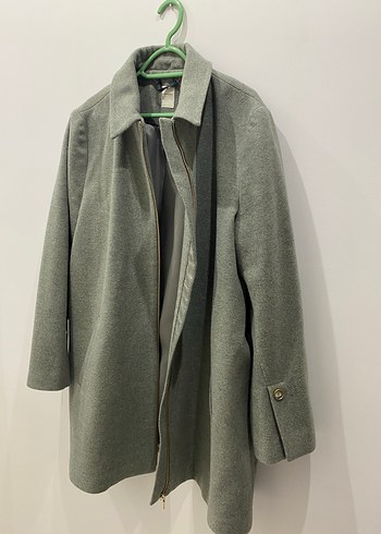 Yargıcı Yün Yeşil Palto - Görsel 2