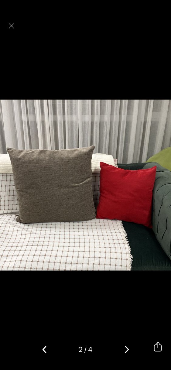 Büyük Dolgulu Koltuk Kırlenti/Yastığı - Görsel 2