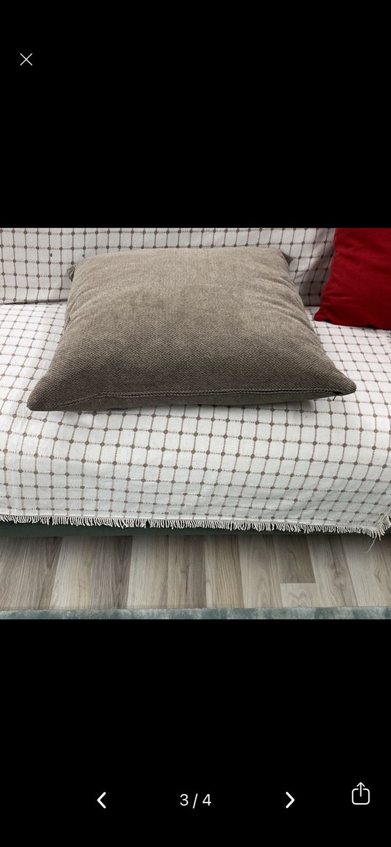 Büyük Dolgulu Koltuk Kırlenti/Yastığı - Görsel 3