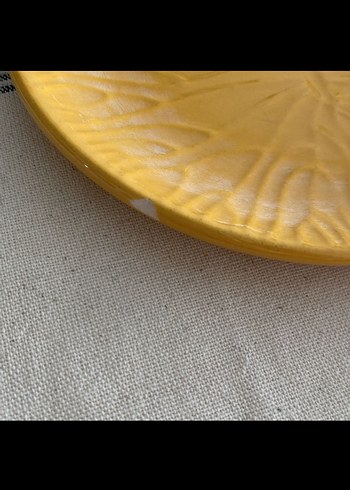 6lı Vintage Seramik Tatlı Tabak Seti - Görsel 5