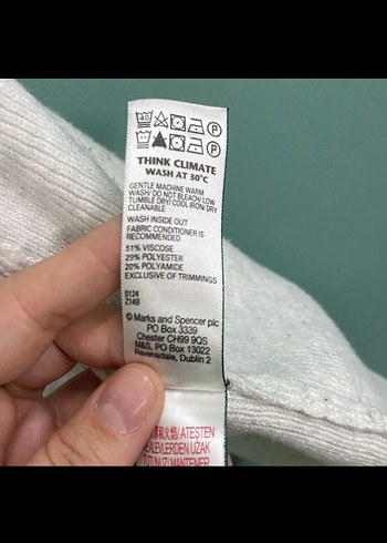 46 beden M&S Gri Midi Kadın Hırka - Görsel 4