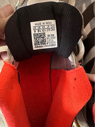 42 Beden turuncu Renk Adidas nateball erkek ayakkabı