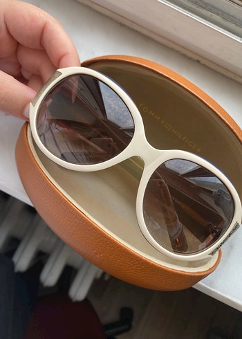 Tommy Hilfiger Parlak Kahverengi Güneş Gözlüğü - Görsel 7