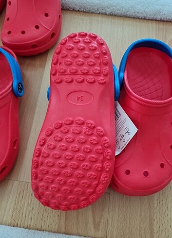 34 Beden Cocuk twigy crocs terlik unisex