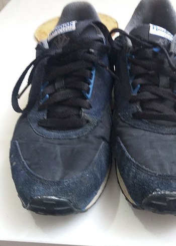 Erkek Lacivert Spor Ayakkabı Velcro Detaylı