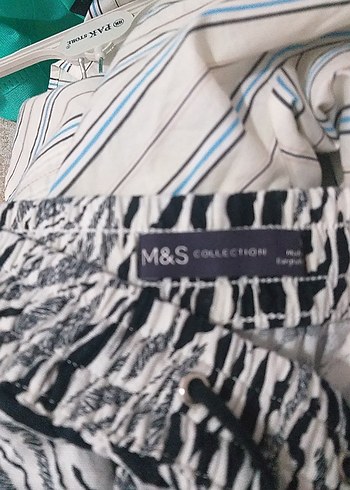 Zebra Desenli Gri Kadın Bermuda Şort - Görsel 5