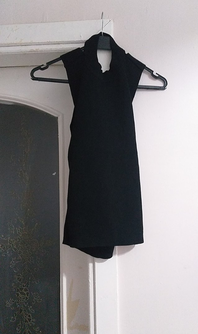 Siyah  suveter - Görsel 4