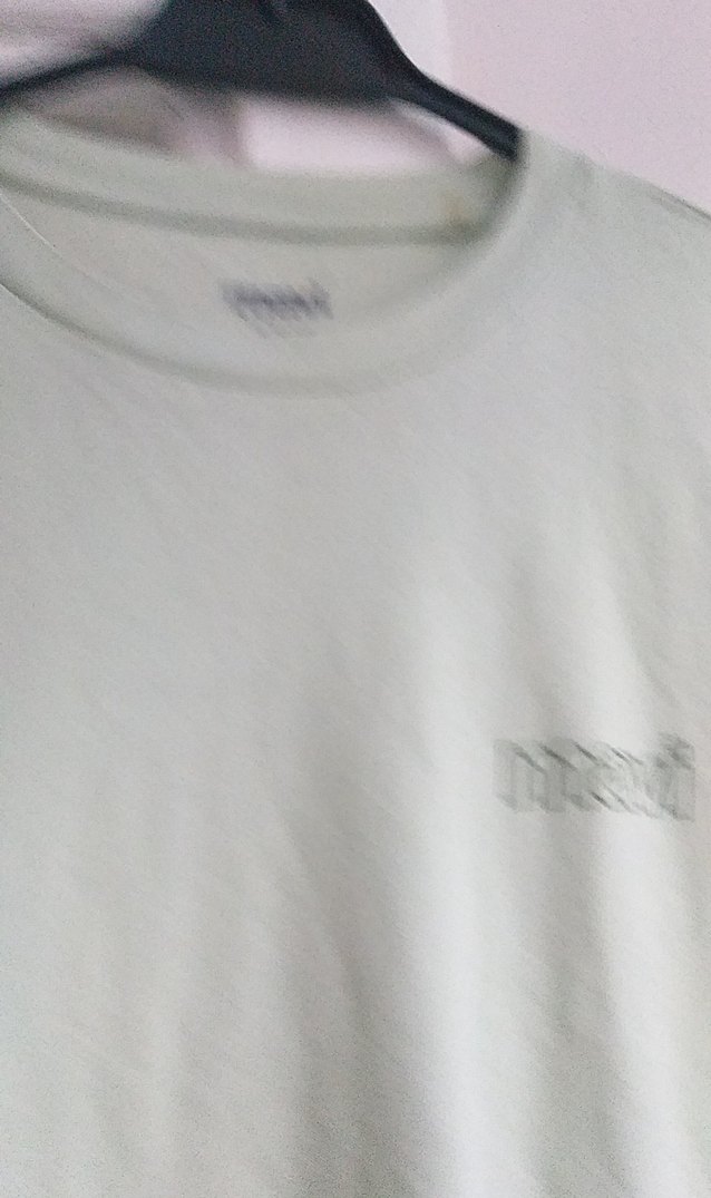 Erkek Yeşil Keten Tişört - Görsel 5