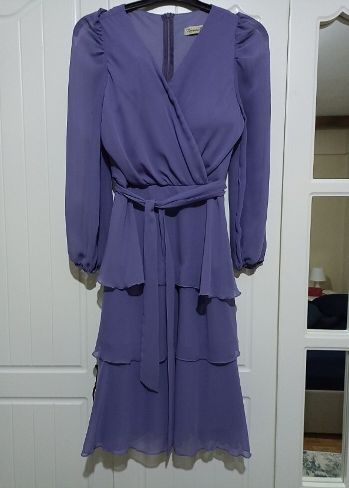 Tüllü elbise - Görsel 4