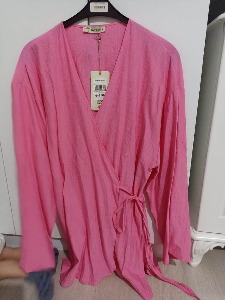 Pembe kimono - Görsel 2