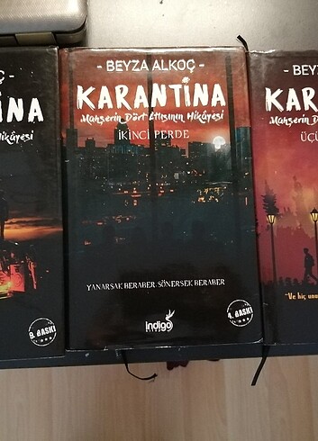 Karantina serisi 3 kitap 