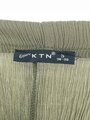 s Beden haki Renk PreLoved Kumaş Pantolon %70 İndirimli.