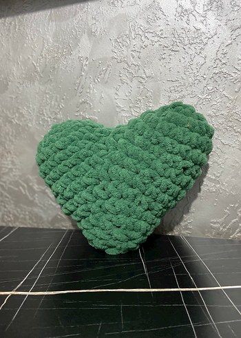 Yeşil Kalp Şeklinde Banyo Süngeri - Görsel 3
