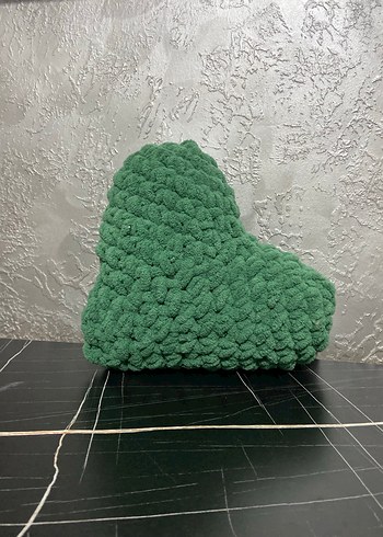 Yeşil Kalp Şeklinde Banyo Süngeri - Görsel 5