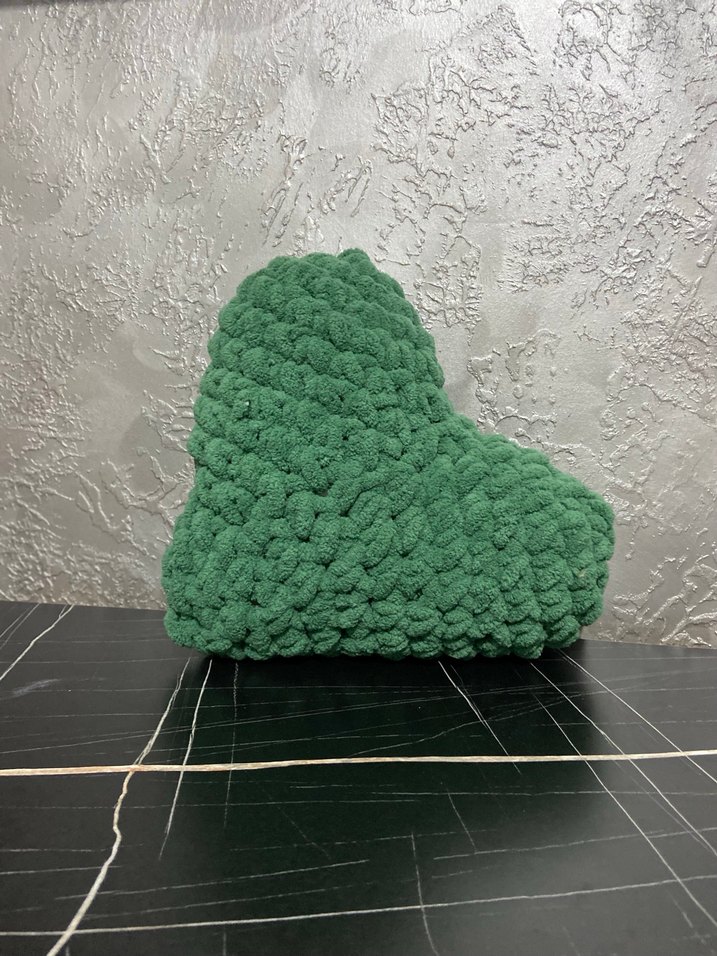 Yeşil Kalp Şeklinde Banyo Süngeri - Görsel 5