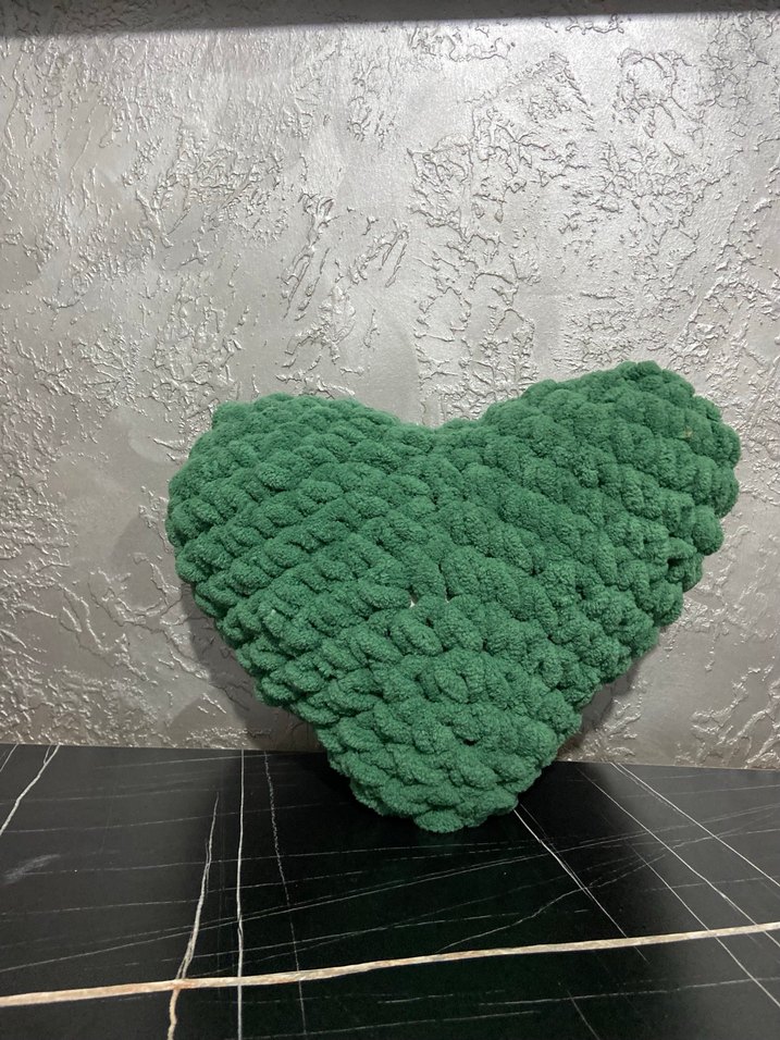 Yeşil Kalp Şeklinde Banyo Süngeri - Görsel 4