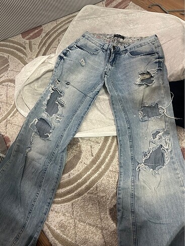 Diğer Düşük bel jean