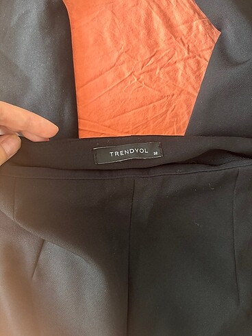 xs Beden siyah Renk flare pantolon milla