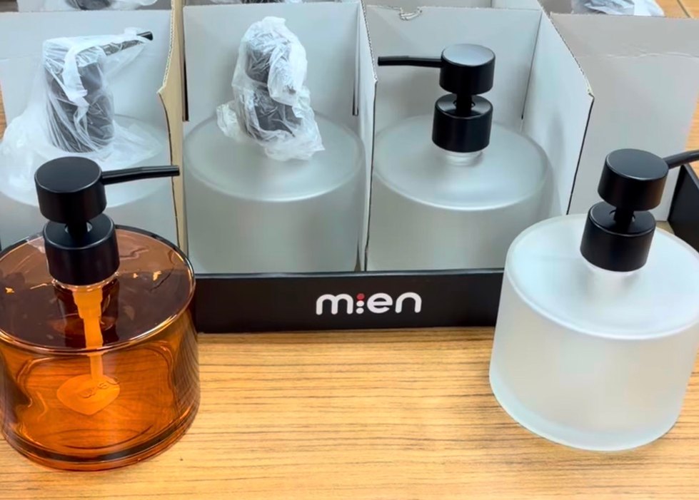 Amber Renkli Sıvı Sabunluk Pompası - Görsel 2