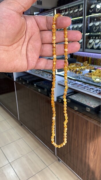 Diğer Orjinal Damla Kehribarı Kolyeler