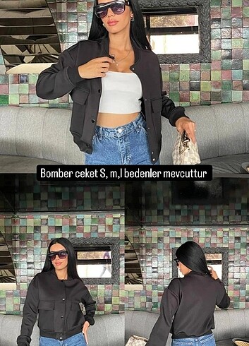 Bomber ceket sıfır ürün 