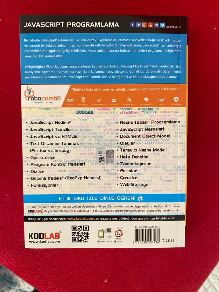JavaScript Programlama Kitabı - 7. Baskı - Görsel 2