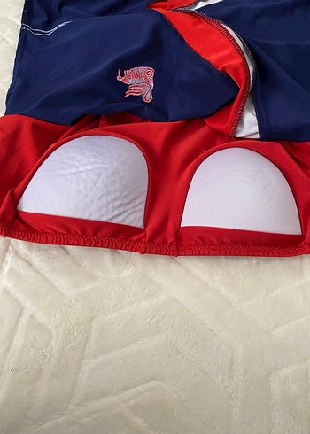 Taytlı yarı kapalı tesettür Kadın Mayo - Görsel 6