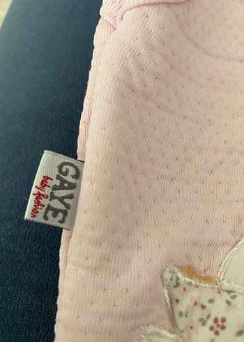 Kız Çocuk Nakışlı Düğmeli Pembe Yelek - Görsel 4