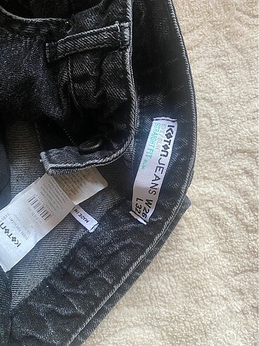 32 Beden gri Renk KOTON JEANS